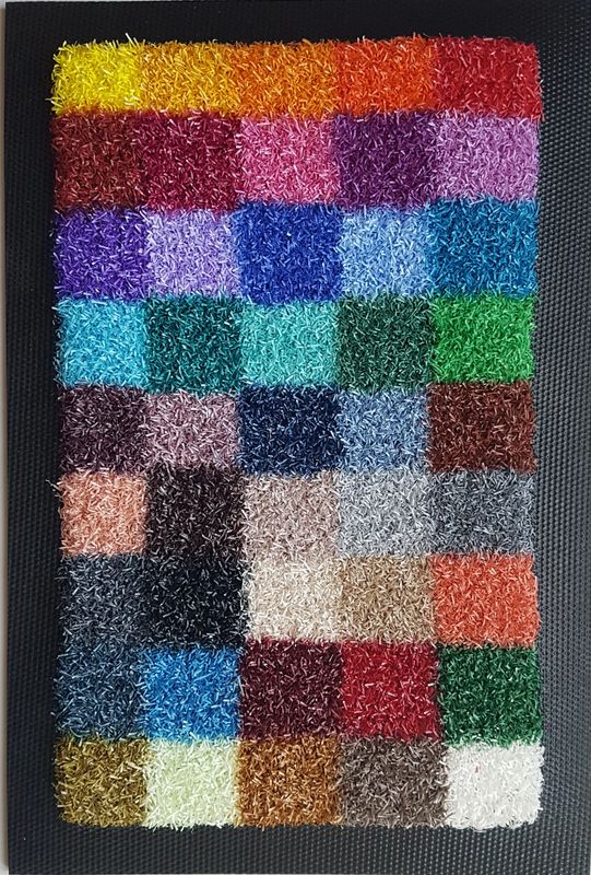 BLUE FARM | Vileda Professional. G-Mat Flex. Outdoor rugs in fabric with custom logo
