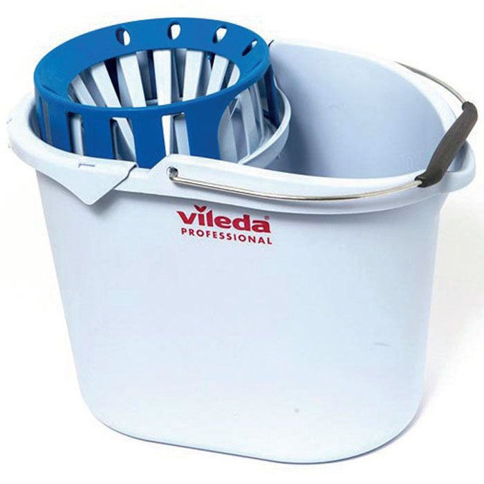 BLUE FARM | Vileda Professional. Floor cleaning: 10L bucket and Professional mop wringer
