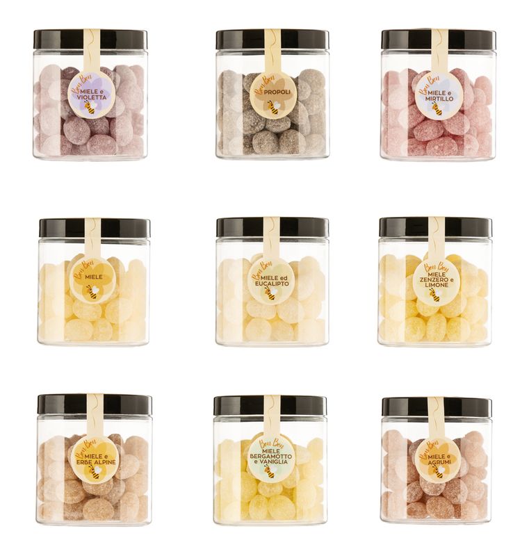 BLUE FARM | Comaro. Bob Bon 100% natural Italian honey candies and...