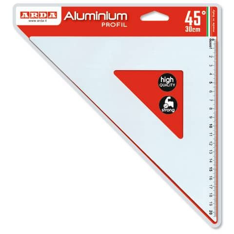 Squadra ARDA Linea Profil alluminio 45 30 cm 18032