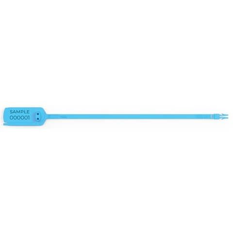 Sigilli di sicurezza Stripe Lock WeSeal lunghezza 400 mm conf. da 100 sigilli - SIG-004/BIA