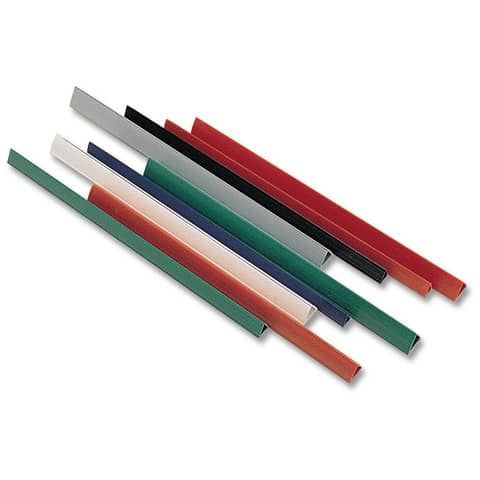 Dorsini rilegatura Methodo triangolari blu dorso 18 mm conf. 25 pezzi - X801805