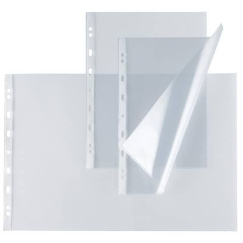 Buste in PP liscio Sei Rota Atla T 150 - alto spessore trasparente 23x33 cm - conf. 25 pezzi - 662317