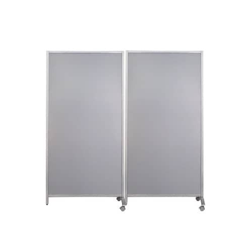 Paravento con magneti Serena Group in policarbonato grigio 80x40x170 cm WAL804017G