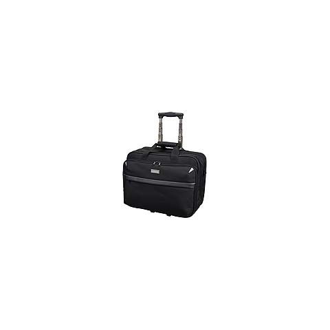 Trolley portacomputer Lightpak XRAY in poliestere 43x20x37 cm nero 46099