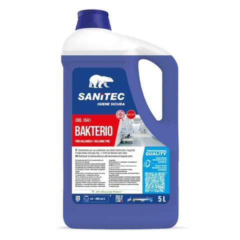 Disinfettante multisuperficie Sanitec Bakterio 5000 ml - pino balsamico 1541