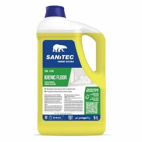 Detergente concentrato per pavimenti Sanitec Igenic Floor Fiori d&#39;arancio &amp; Bergamotto - 5 L - 1435