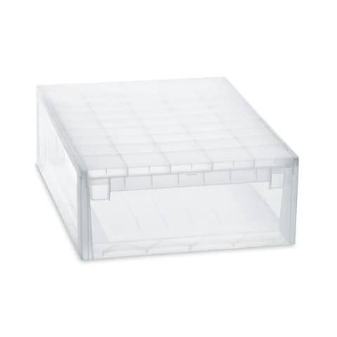 Cassetto multiuso TERRY Light Drawer 52 XL 22 lt. trasparente - 52x39,6x16,9 cm 1002678