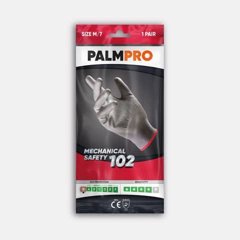 Guanti riusabili Icoguanti in nylon/poliuretano XL grigi NPU/XL