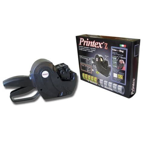 Prezzatrice''Taglio prezzo/Sconto/Prezzo scontato'' Printex 2 linee 1 prezzatrice+ 10 rotoli + 1 inkrool nero- pz172619nntk