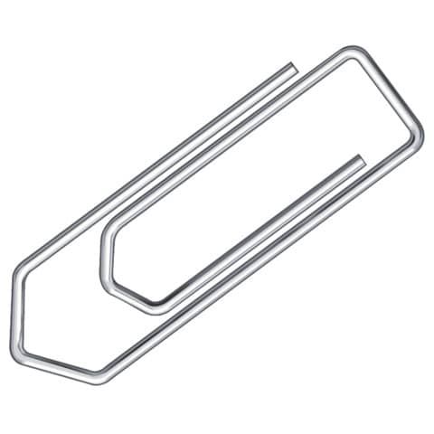 Fermagli Q-Connect filo d'acciaio nichelato 26 mm conf. da 100 - KF01307