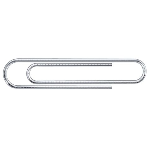 Fermagli Q-Connect filo d'acciaio nichelato 77 mm conf. da 100 - KF01320