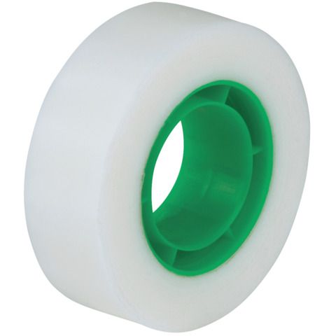 Nastro adesivo scrivibile Q-Connect in PPL opaco 19 mm x 33 m KF02164
