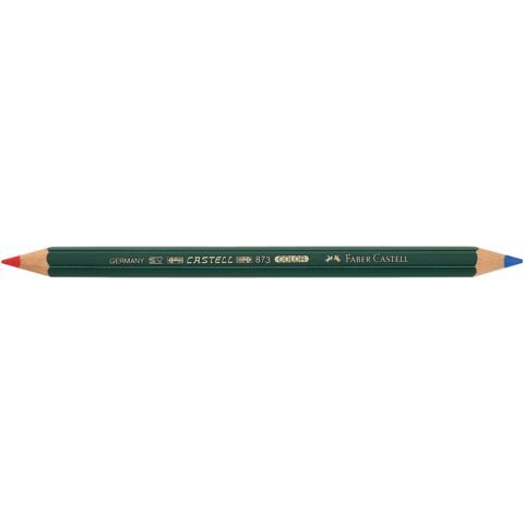 Matita bicolore Faber-Castell CASTELL Color 873 rossa e blu 117500