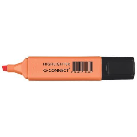 Evidenziatore Pastel Q-Connect 1,5-5 mm arancio KF17961