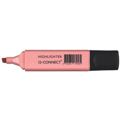 Evidenziatore Pastel Q-Connect 1,5-5 mm rosa KF17958