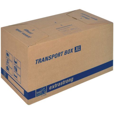 Scatola per trasloco ColomPac in cartone ondulato f.to 690x355x370 mm avana TP110.002