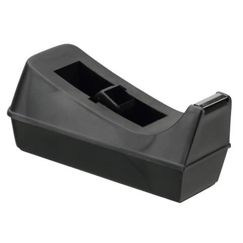 Dispenser per nastro da scrivania Q-Connect nero 19 mm x 33 m KF01294