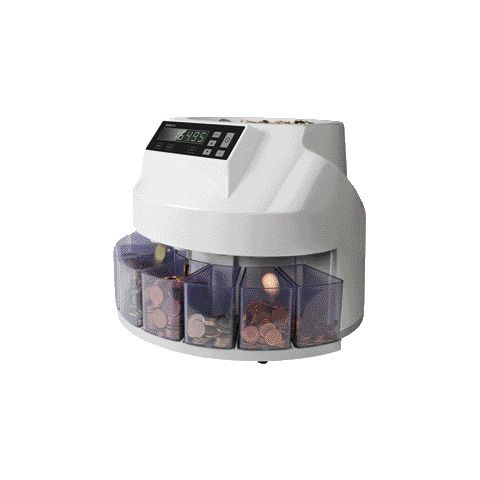 Conta e dividi monete Safescan 1250 fino a 500 monete grigio 113-0547