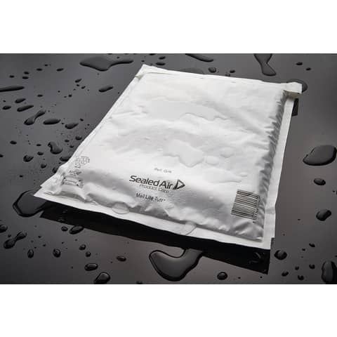 Buste imbottite Mail Lite Tuff Cushioned H 27x36 cm bianco Conf. 10 pezzi - 101205316