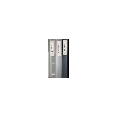 Tasche adesive permanenti Q-Connect 46x75mm trasparenti conf. da 6 - KF13781