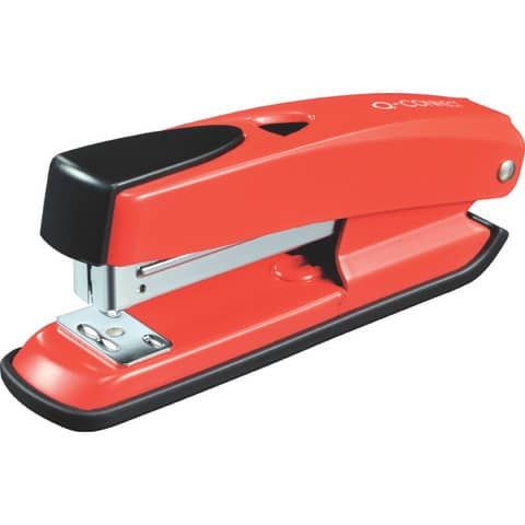 Cucitrice da tavolo Q-Connect metallo 20 ff rosso profondita di cucitura 6,1 cm - KF02150