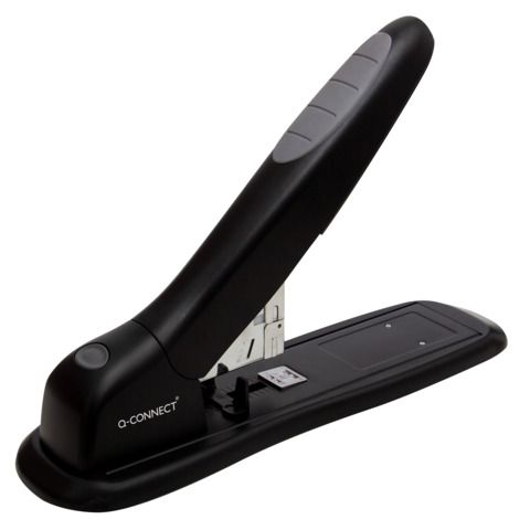 Cucitrice per alti spessori Q-Connect metallo nero 200 fogli KF02293
