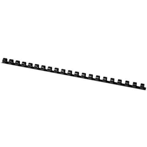 Dorsi a spirale Q-Connect A4 nero 10 mm fino a 65 fogli Conf. 100 pezzi - KF24020