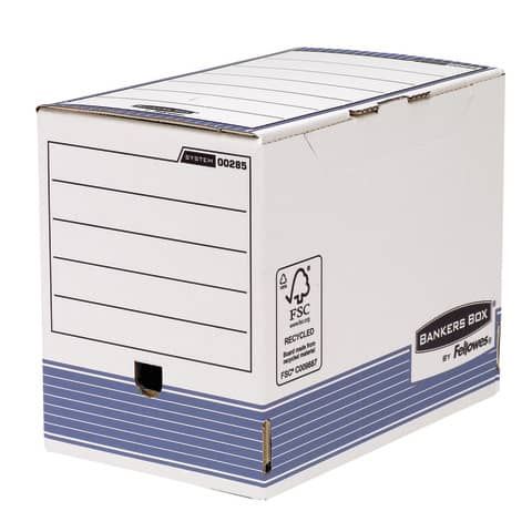 Scatola archivio Fellowes Box System 32,7x26,5 cm dorso 20 cm 0028501