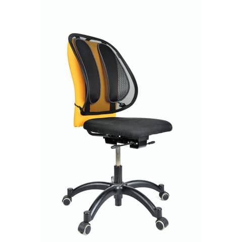 Supporto FELLOWES Office Suites? per schiena tessuto in rete nero 50x45x16 cm 9191301