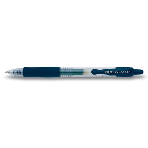 Penna gel a scatto Pilot G-2 0,7 mm blu scuro 001489
