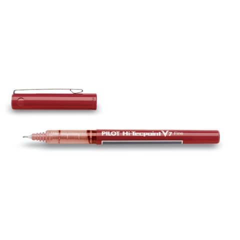 Roller Pilot Hi Tecpoint V7 0,7 mm rosso  011712