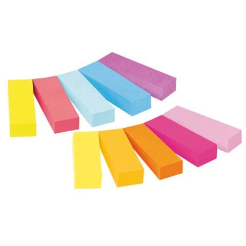 Segnapagina removibili in carta Post-it Notes Markers assortiti 10 blocchetti da 50 fogli - 670-10AB-EU