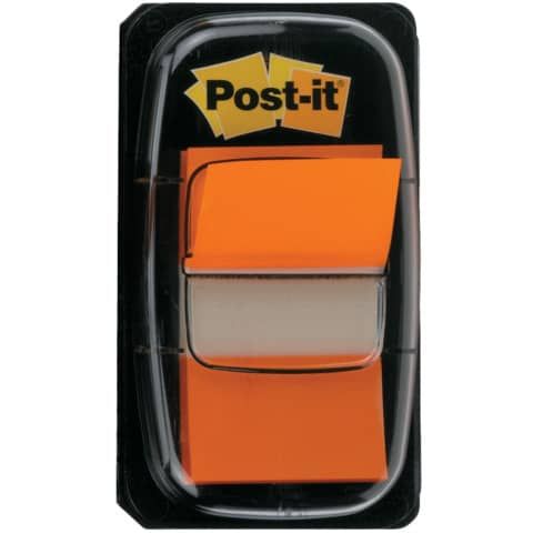 Segnapagina removibili Post-it Index Medium con dispenser arancione 50 segnapagina - 680-4