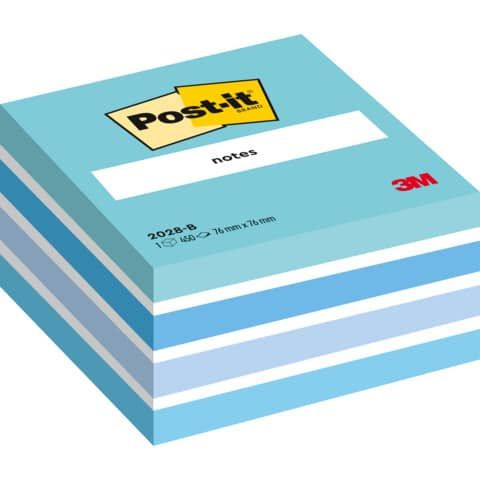 Foglietti riposizionabili Post-it Notes Cubo Neon 76x76 mm assortiti 450 ff 2028-B
