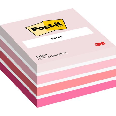 Foglietti riposizionabili Post-it Notes Cubo Neon 76x76 mm assortiti 450 ff 2028-P