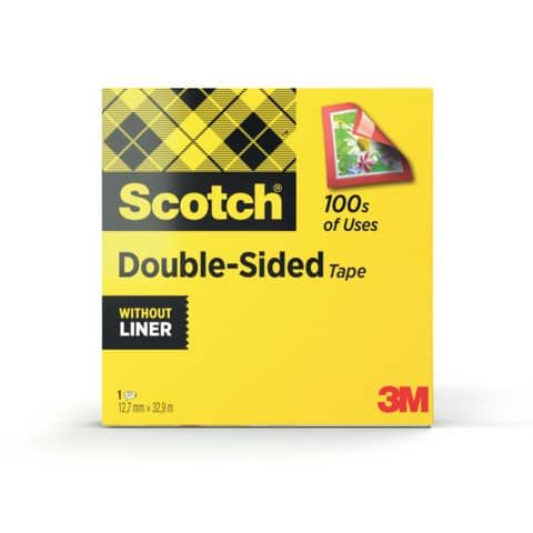 Nastro biadesivo Scotch 665 trasparente 12 mm x 33 m 665