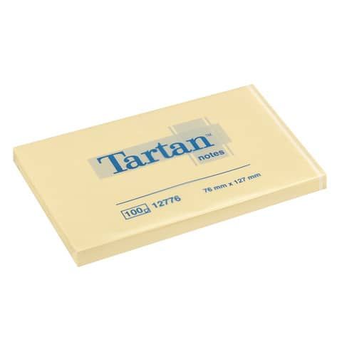 Foglietti riposizionabili Tartan? Notes 100 ff 63 g/m giallo 127x76mm conf. da 12 blocchetti 7100296678