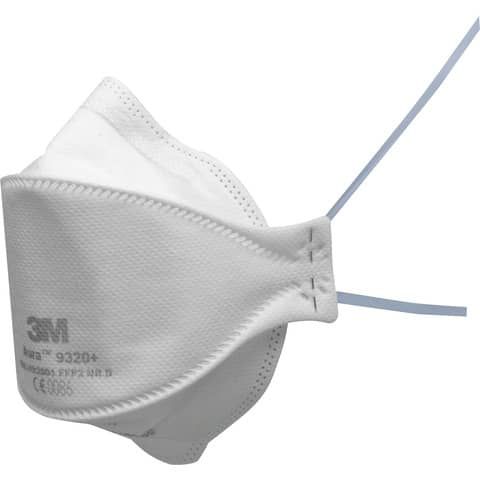 Respiratore monouso 3M Aura? FFP2 senza valvola Conf. 20 pezzi - 9320