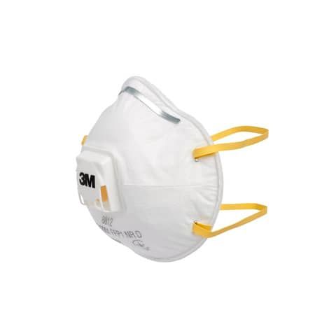 Maschera facciale monouso Moulded 3M serie 8000 Classic con valvola FFP1 Conf. 10 pezzi - 8812