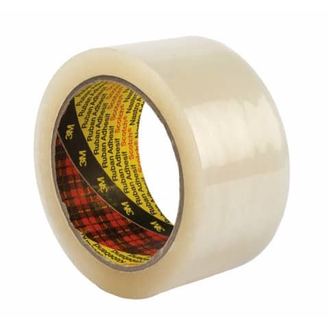 Nastro da imballo Scotch 309 in acrilico a rumorosit ridotta 50 mm x 66 m trasparente  conf. da 6 pezzi - 309
