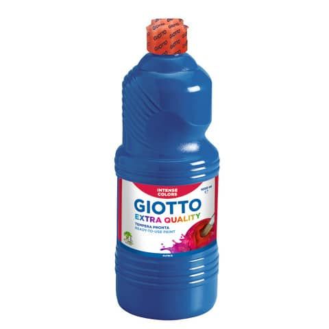 Tempera a base d'acqua GIOTTO Extra Quality flacone 1 lt blu F53341700