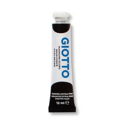 Tempera GIOTTO Extra 12 ml marrone scuro  F35202300