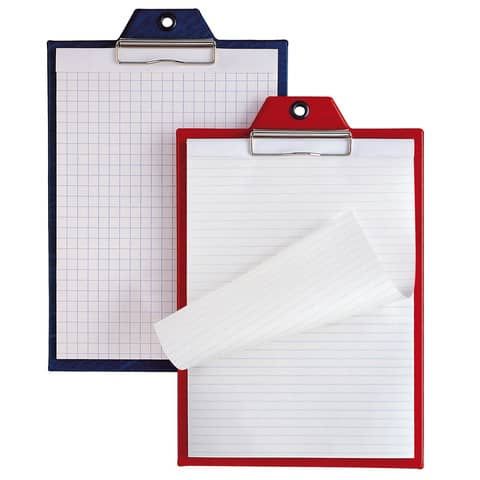 Portablocco singolo con molla Sei Rota Superblock S 21x29,7 cm rosso 29302212