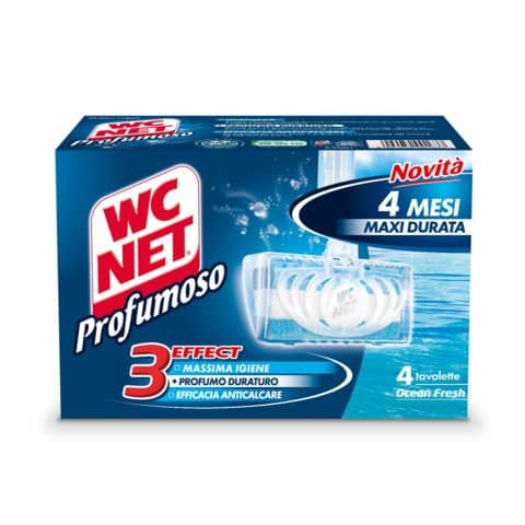 Tavolette WC Net Profumoso ocean fresh 4x34 grammi - 7005592