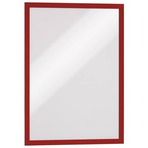 Cornici con pannello magnetico DURABLE DURAFRAME A3 rosso 325x445mm conf. 2 - 487303