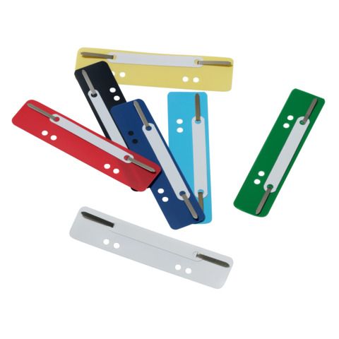 Pressini fermafogli DURABLE FLEXI assortiti 150x38mm conf. 250 - 690100