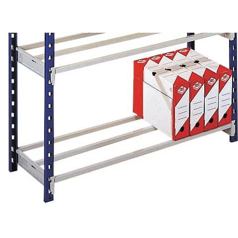 Staffe aggiuntive scaffalatura Paperflow RANG&#39;ECO 125x34 cm grigio - K607132