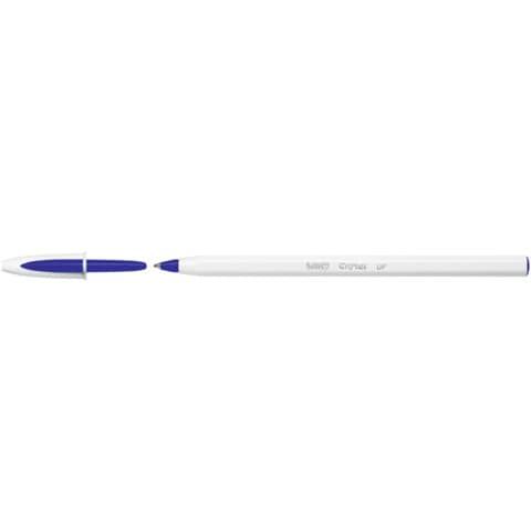 Penna a sfera con cappuccio BIC Cristal UP M 1,2 mm blu 949879
