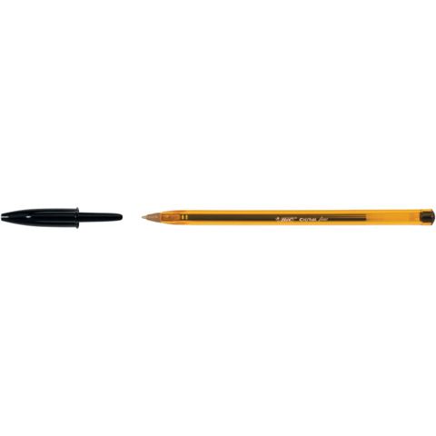 Penna a sfera BIC Cristal Fine 0,8 mm nero 872731